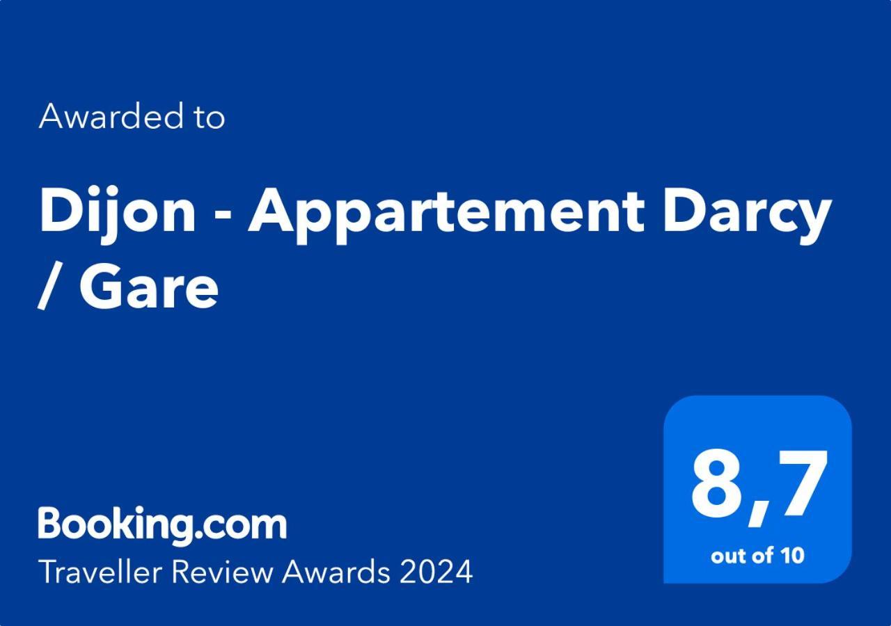 Dijon - Appartement Darcy / Gare ภายนอก รูปภาพ